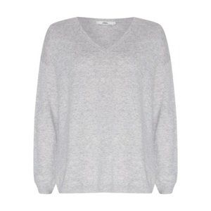 NWT Cashmere Sweater in light grey, M
